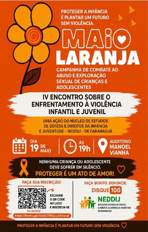 Maio Laranja 2026
