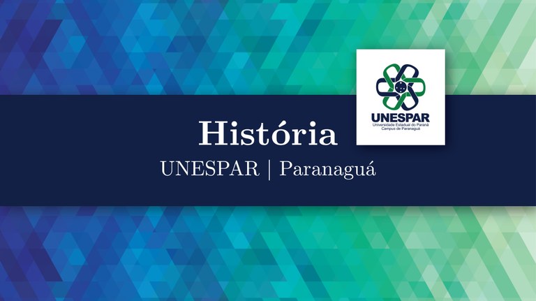 Canal da licenciatura em História Unespar/Paranaguá no YouTube