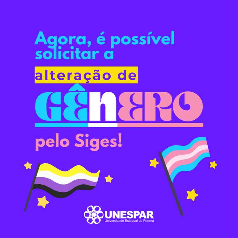 Alteração de Gênero