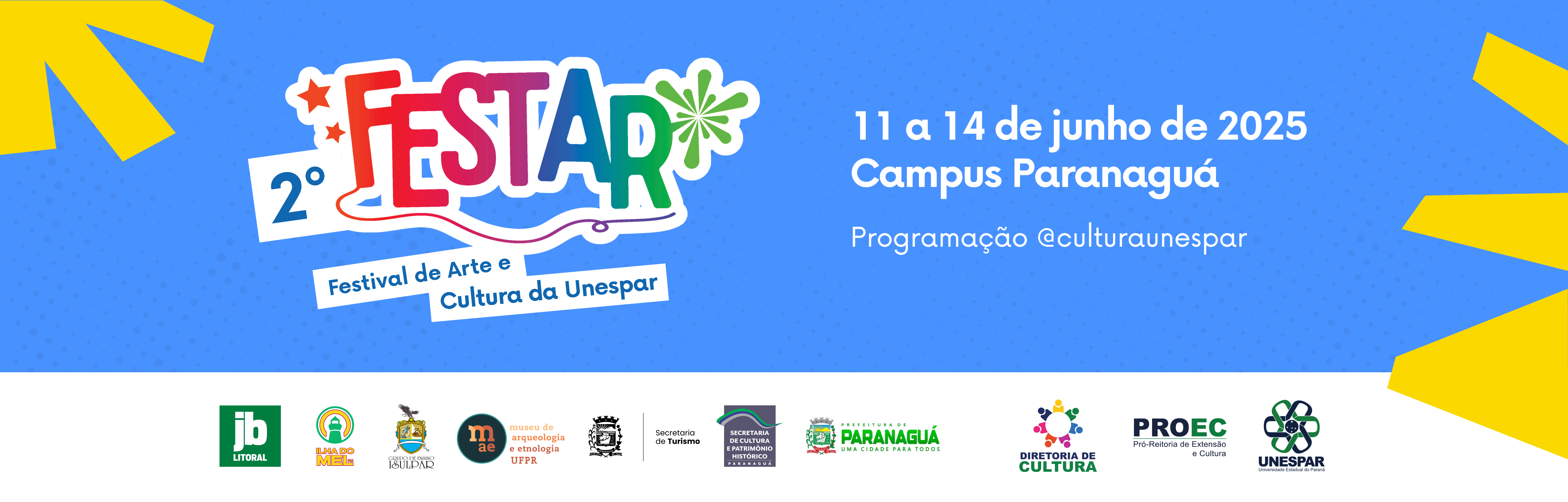 BANNER ROTATIVO 2° FESTAR 2025 