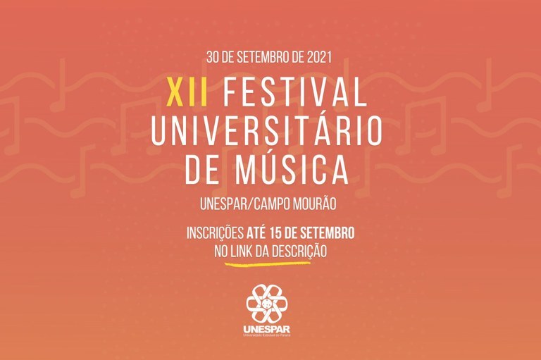 Unespar abre inscrições para XII Festival Universitário de Música