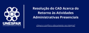Resolução do CAD acerca do retorno às atividades administrativas presenciais