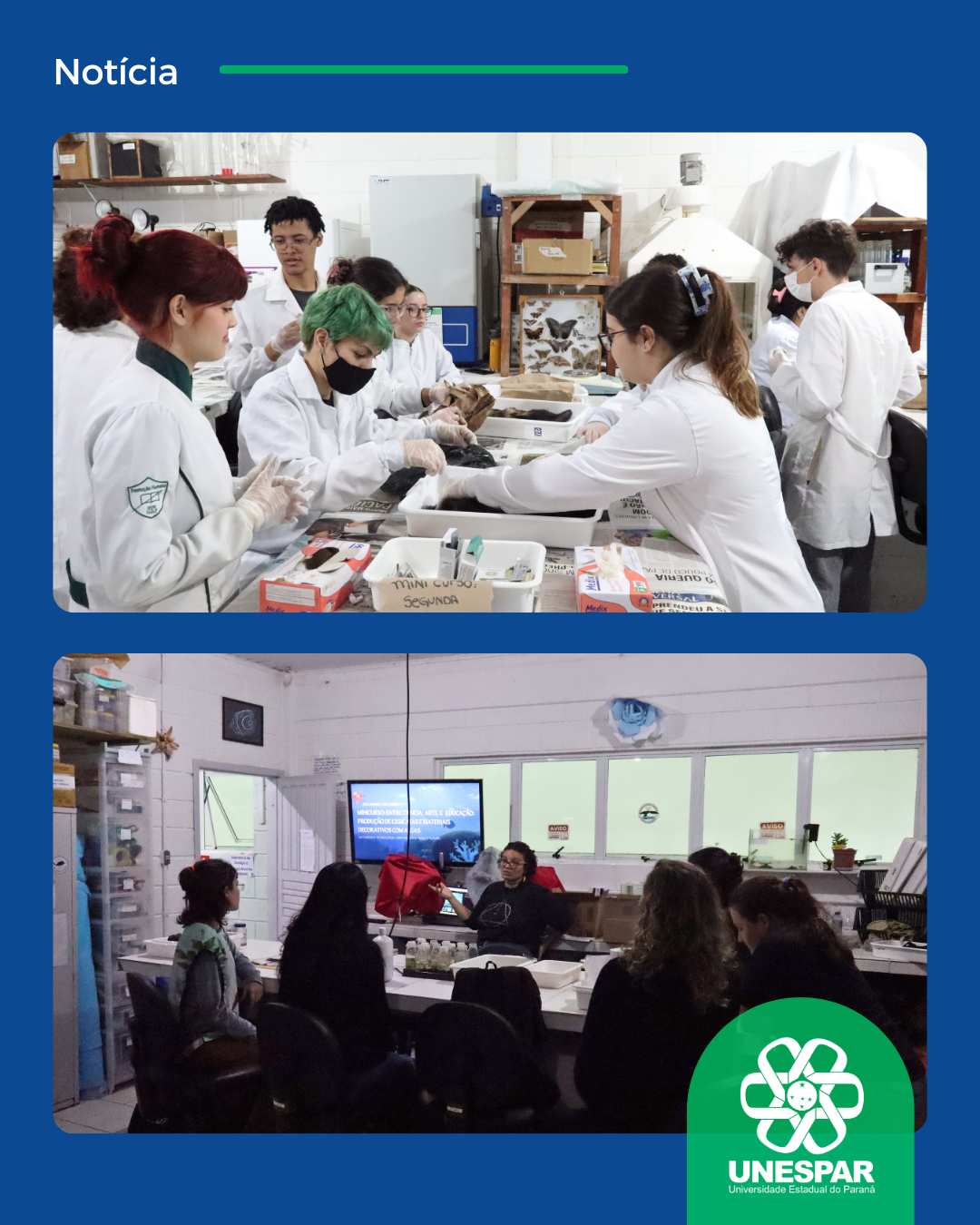 XVII Sembio e XIV Sempa reúnem estudantes e pesquisadores com minicursos, exposição de banners e pesquisas ambientais