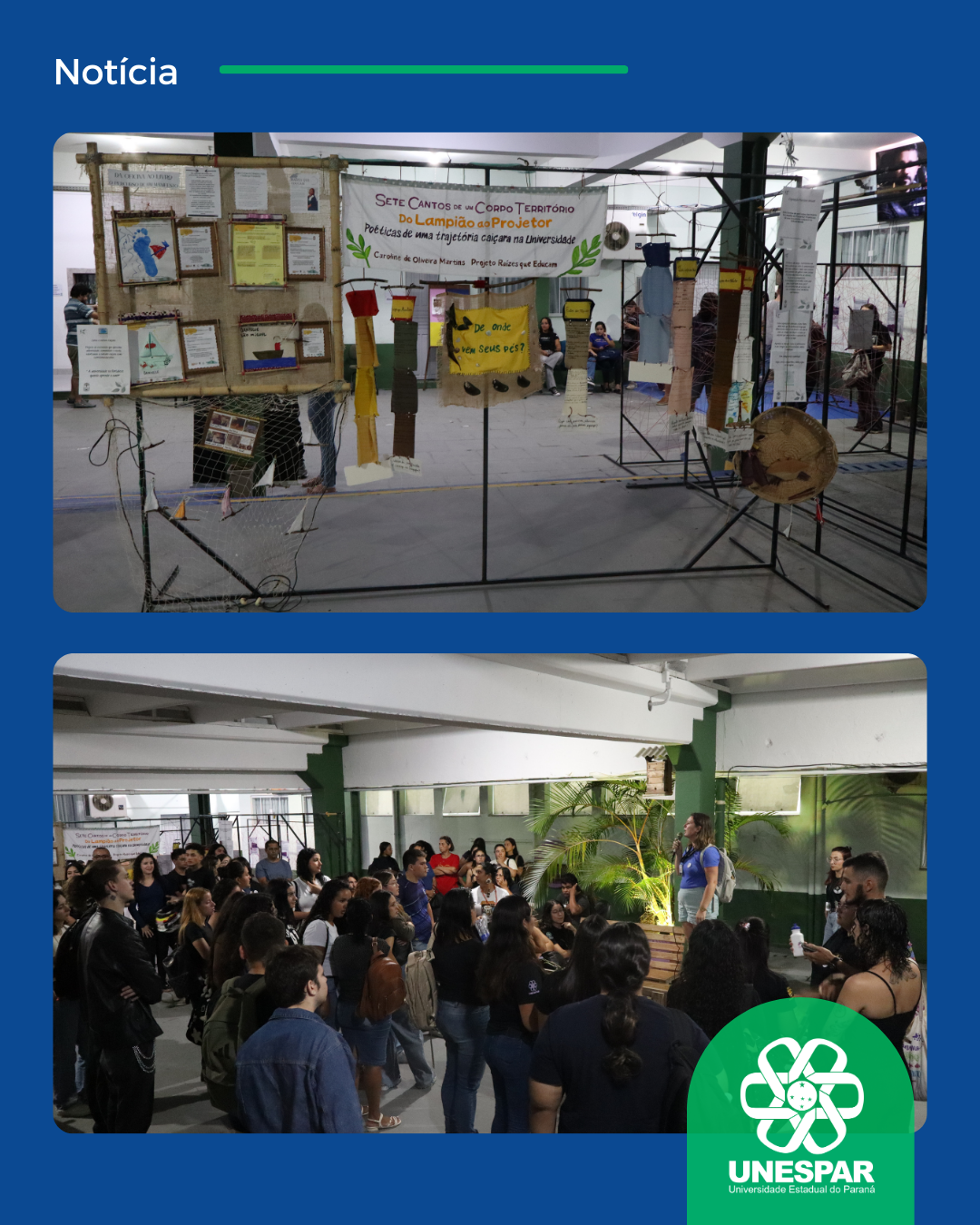 Campus de Paranaguá inicia ano letivo com intensa programação cultural e acadêmica no primeiro dia da Calourada 2026