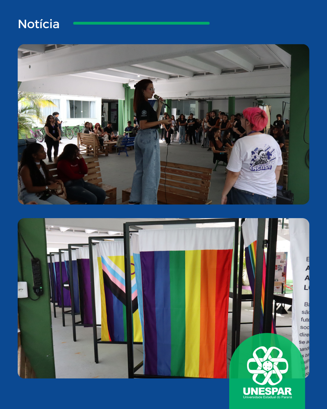 Campus de Paranaguá inicia ano letivo com intensa programação cultural e acadêmica no primeiro dia da Calourada 2026