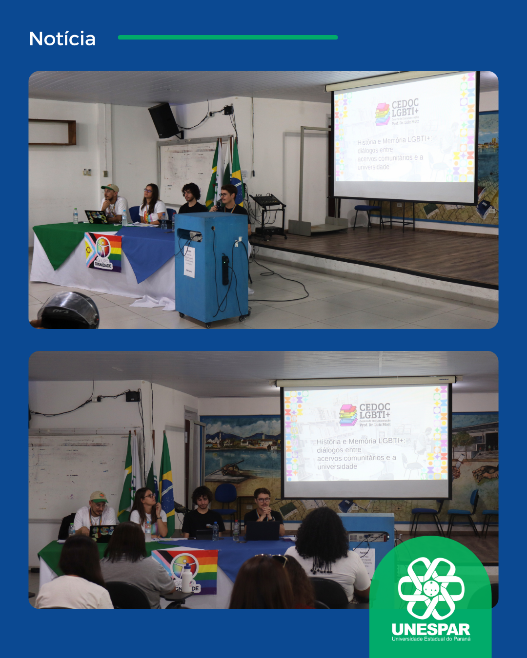 Campus de Paranaguá inicia ano letivo com intensa programação cultural e acadêmica no primeiro dia da Calourada 2026