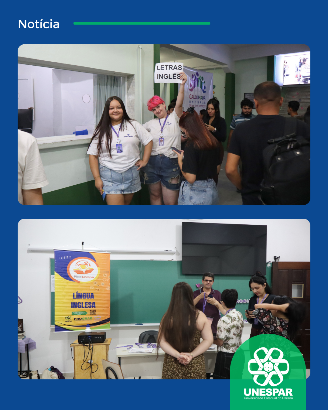 Campus de Paranaguá inicia ano letivo com intensa programação cultural e acadêmica no primeiro dia da Calourada 2026