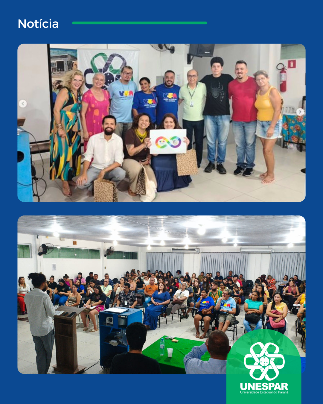 Campus de Paranaguá promove debate sobre os direitos das pessoas com autismo e dos desafios das políticas públicas