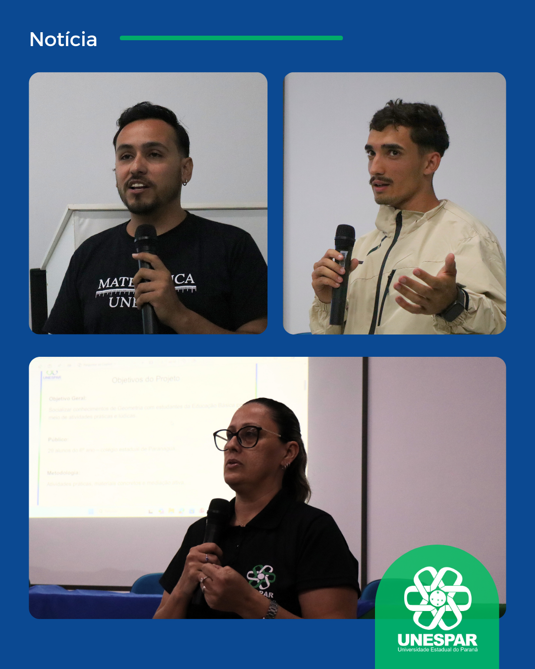 Curso de Matemática apresenta projetos e pesquisas acadêmicas sobre o ensino na Expemat