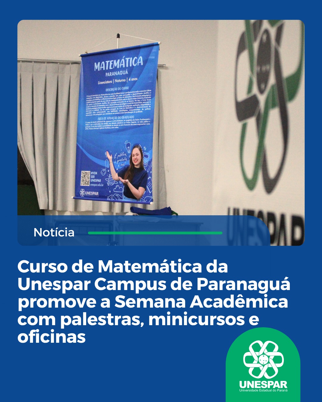 Curso de Matemática da Unespar Campus de Paranaguá