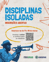 Cursos de graduação disponibilizam matrículas em disciplinas isoladas