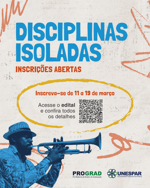 Cursos de graduação disponibilizam matrículas em disciplinas isoladas