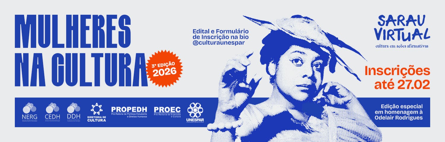 Inscrições abertas para Sarau Virtual “Mulheres na Cultura” 2026