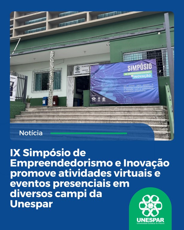 IX Simpósio de Empreendedorismo e Inovação