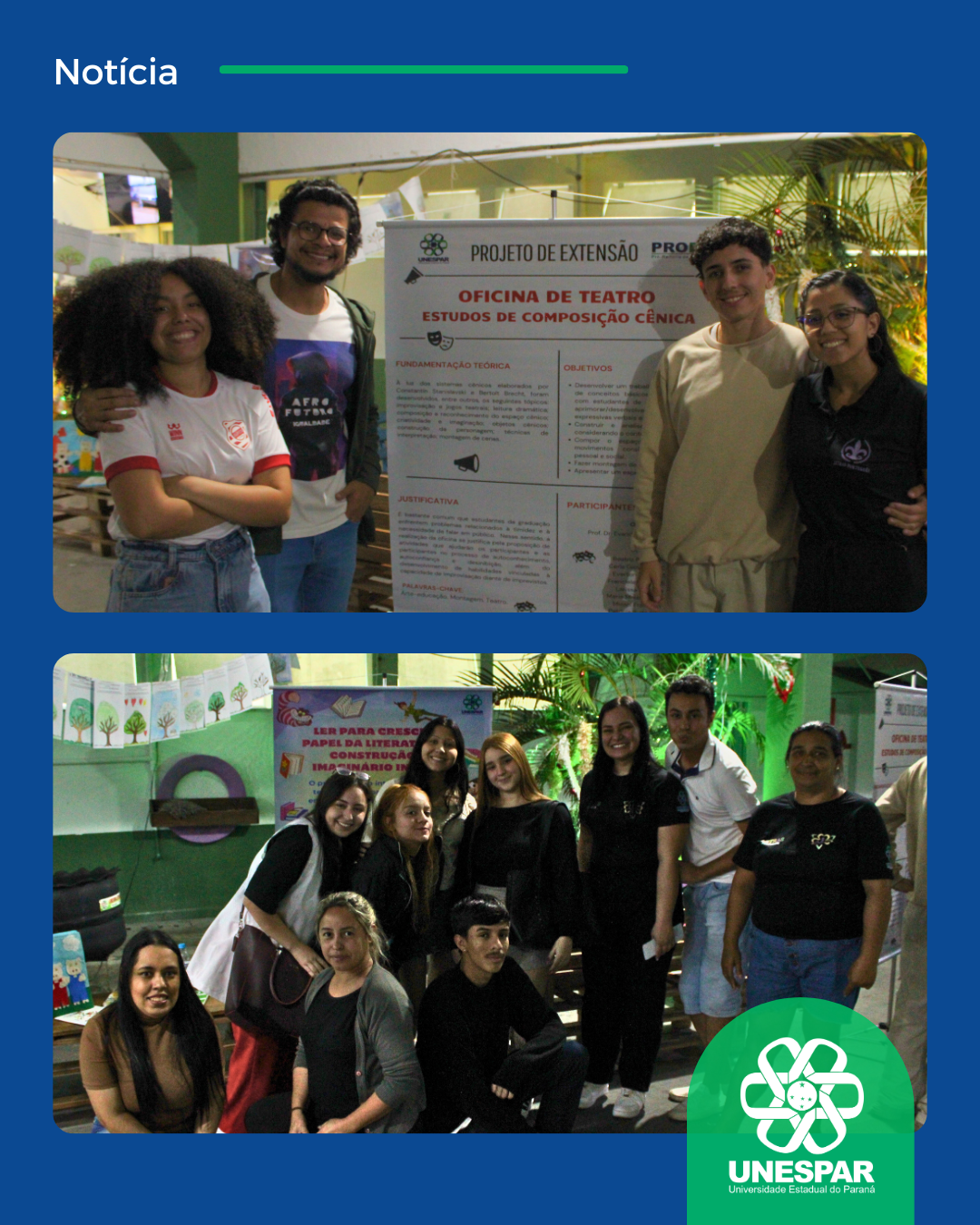 Letras Português apresenta exposição de projetos acadêmicos na III Mostra de Extensão