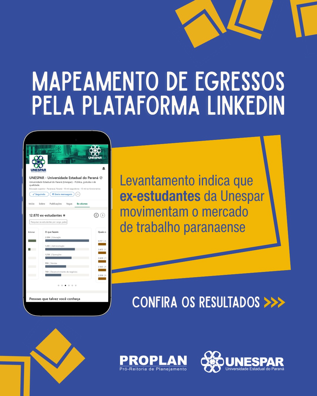 Levantamento indica que ex-estudantes da Unespar movimentam mercado de trabalho paranaense