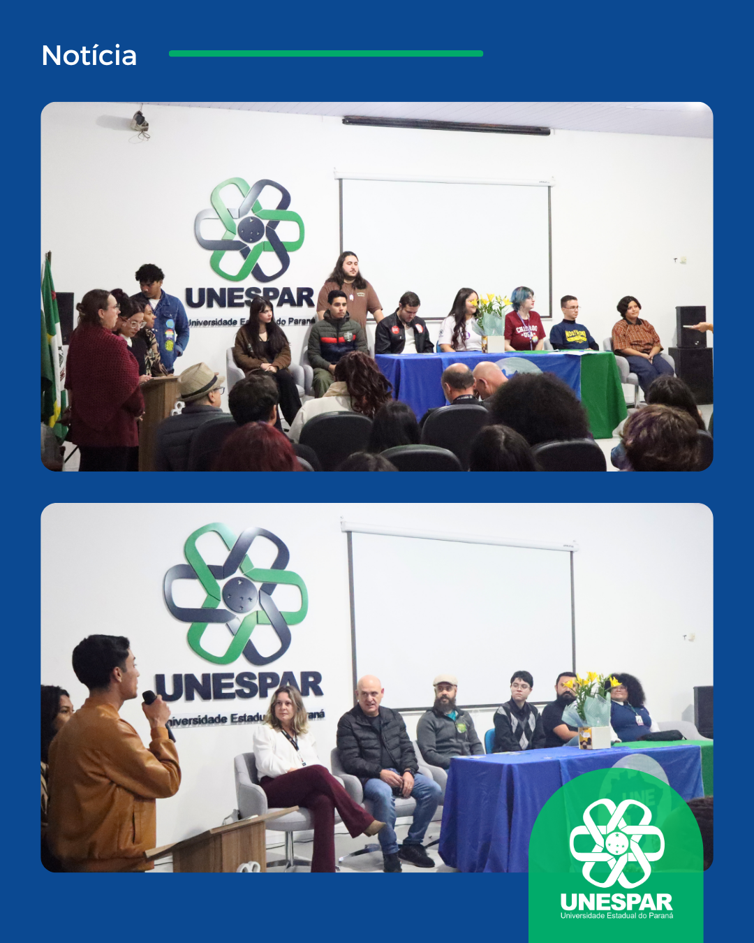 Movimento estudantil do Campus de Paranaguá empossa nova gestão do DCE 29 de Julho
