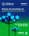 Proec abre inscrições para seleção de estudantes para o Projeto Rondon Paraná 2026