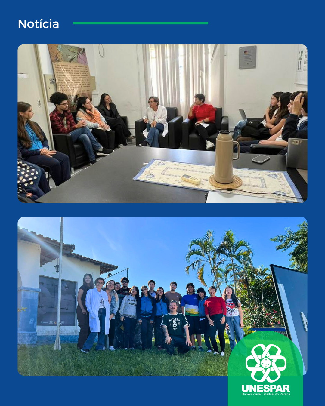 Projeto de extensão do Campus de Paranaguá leva estudantes do Ensino Médio para oficinas técnicas de preservação documental no CDoc H Litoral