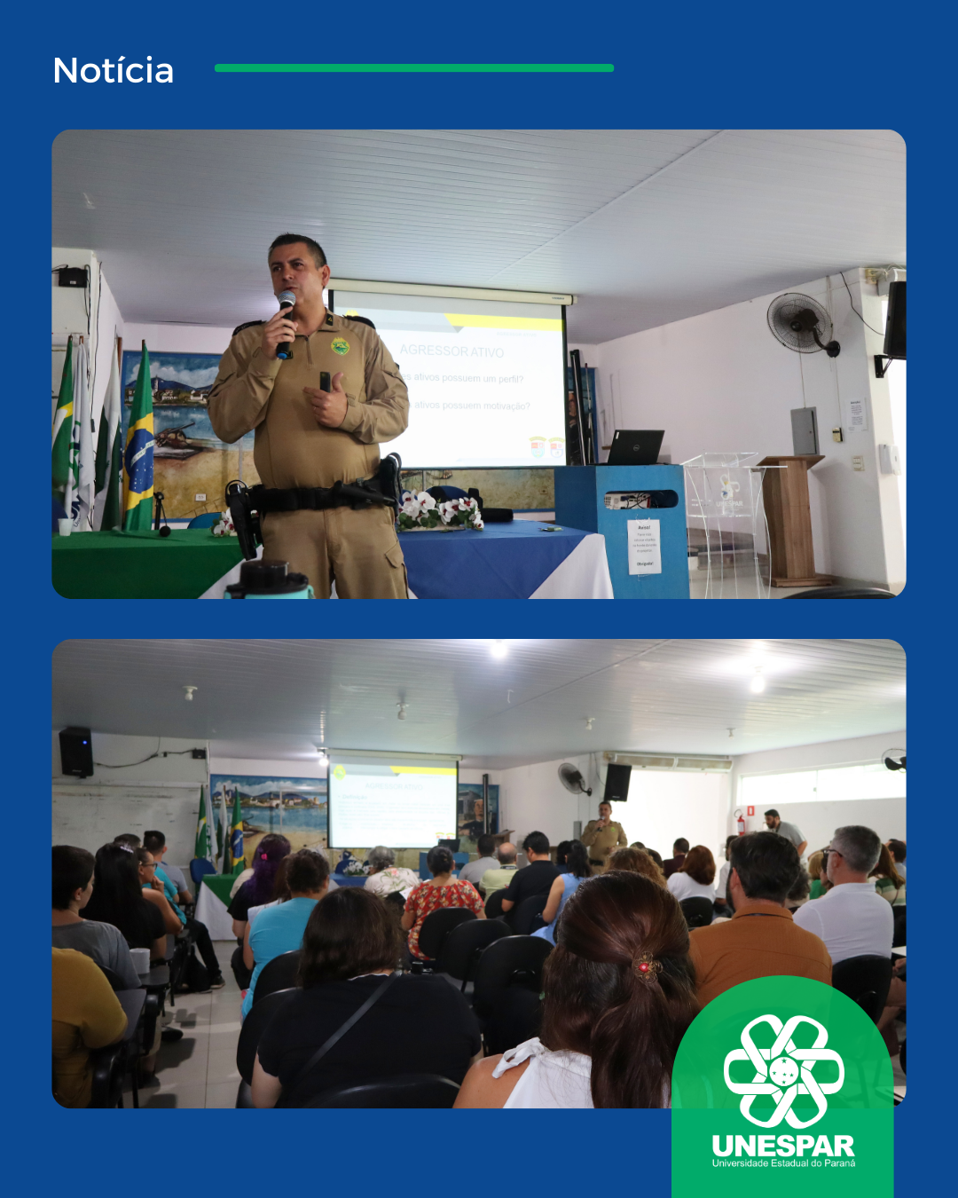 Semana Pedagógica no Campus de Paranaguá une gestão administrativa e reflexão sobre a identidade docente