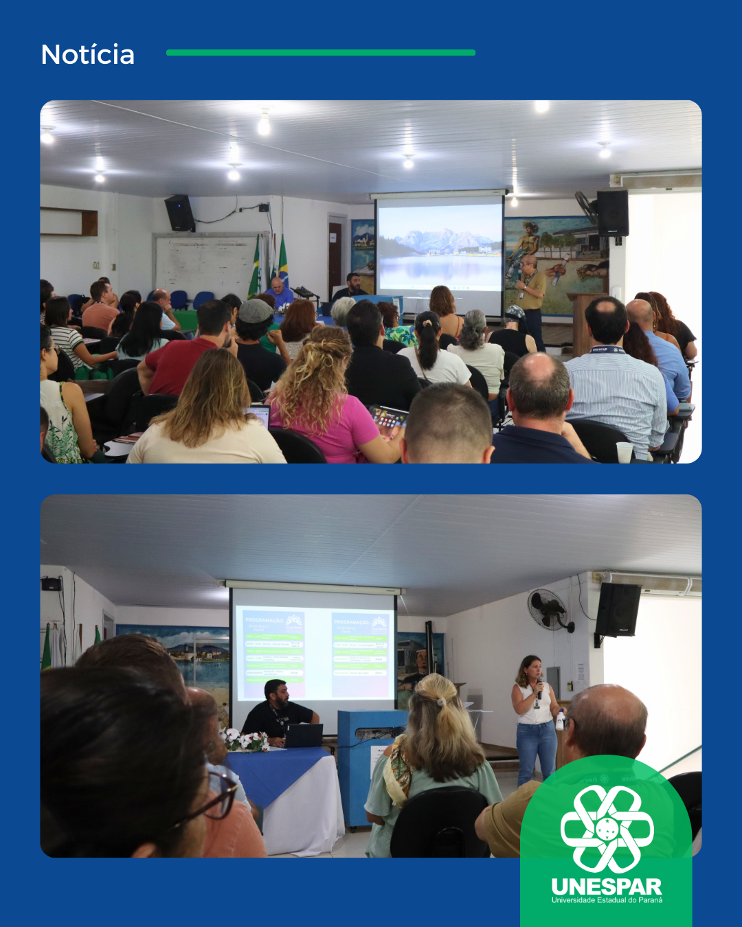 Semana Pedagógica no Campus de Paranaguá une gestão administrativa e reflexão sobre a identidade docente