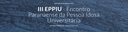 Unespar 60+ convida idosos universitários a participarem do III EPPIU.png