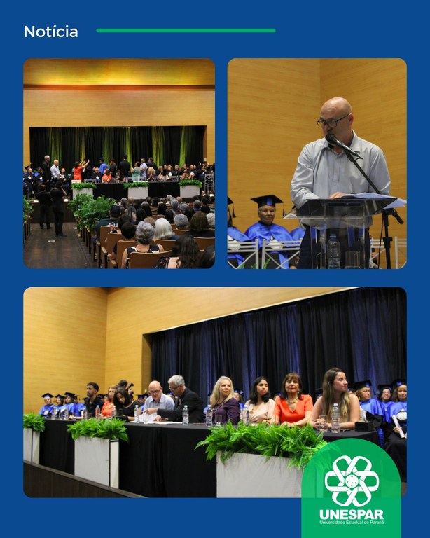 Unespar celebra a formatura dos estudantes da Unati Paranaguá e Pontal do Paraná
