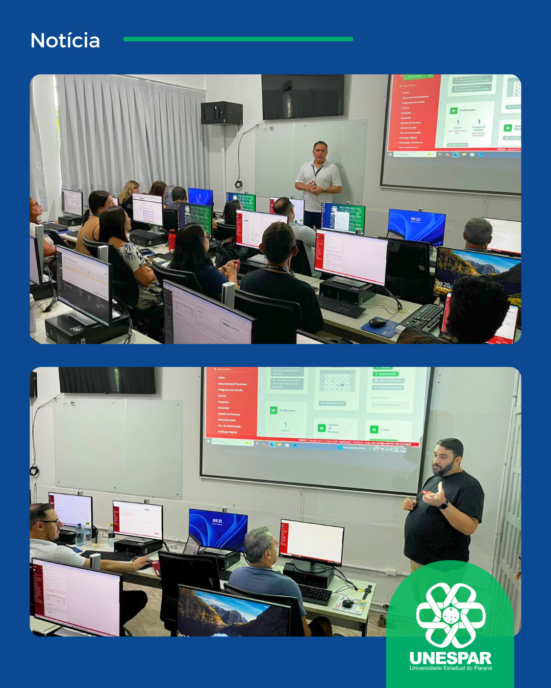 Unespar inicia treinamento para implantação do sistema SUAP na gestão acadêmica