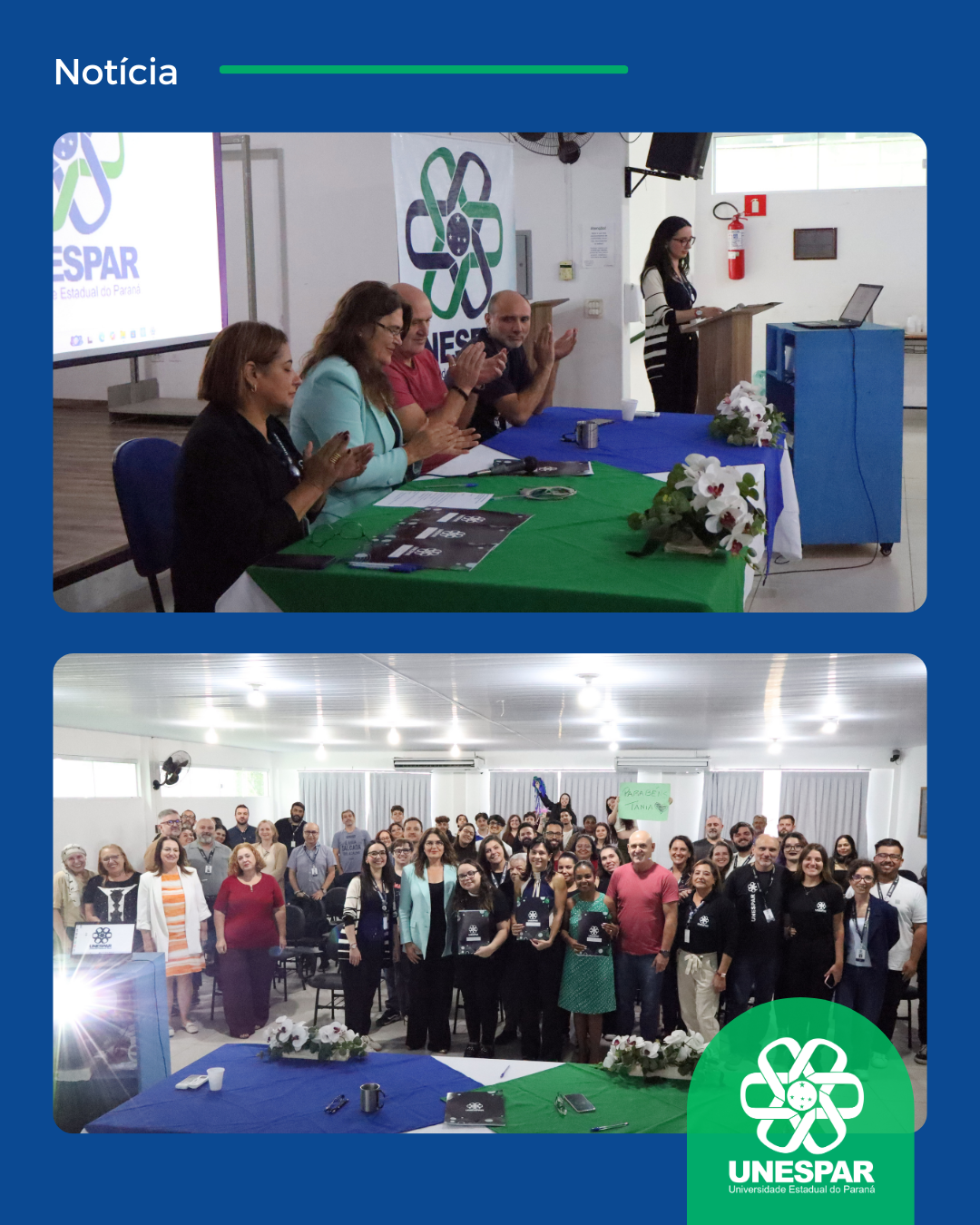 Unespar realiza posse de três novas docentes para o Campus de Paranaguá