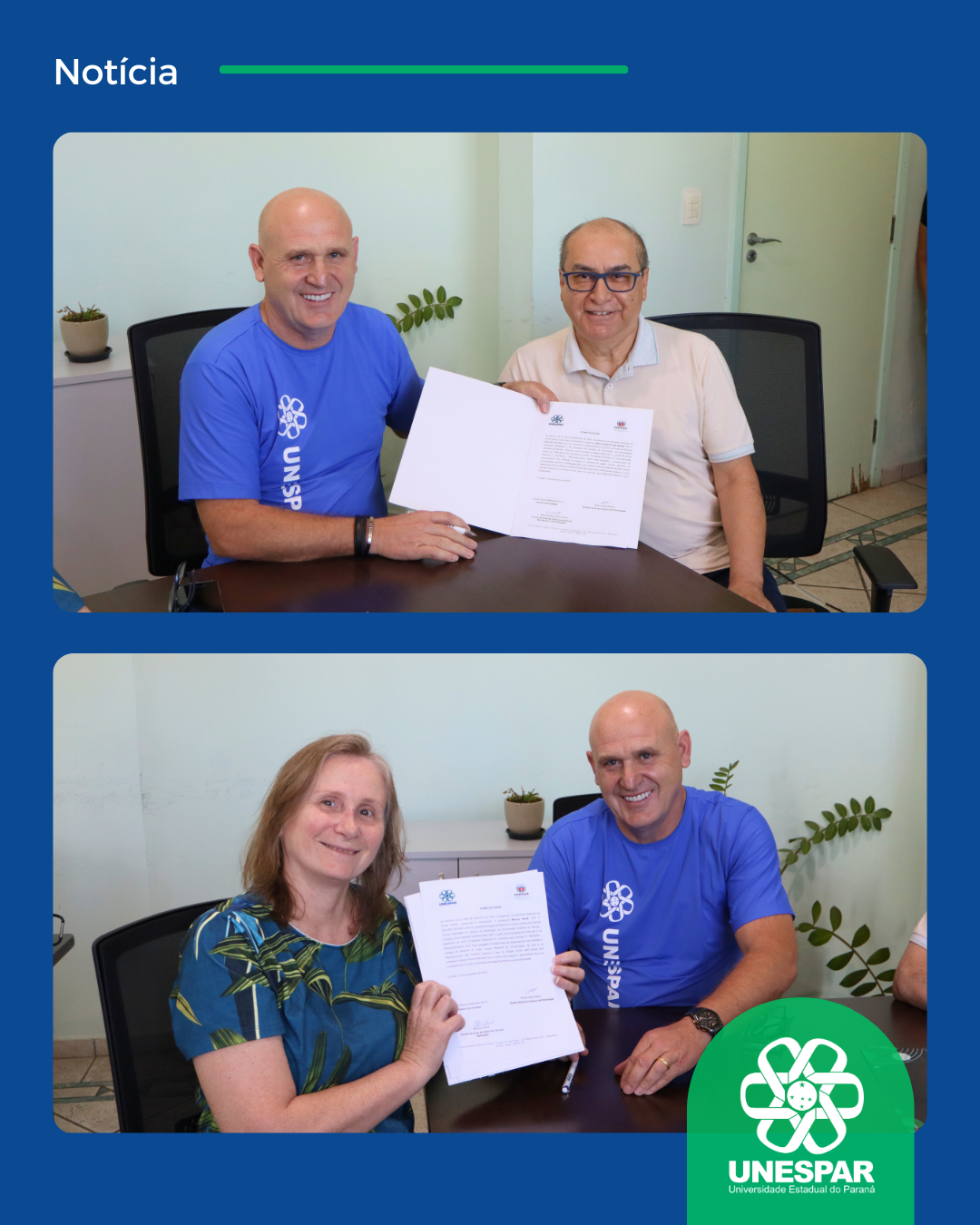 Unespar realiza posse dos novos diretores de Centros de Áreas do Campus de Paranaguá