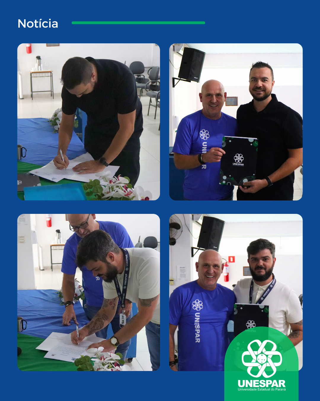 Unespar realiza posse novos coordenadores de cursos do Campus de Paranaguá