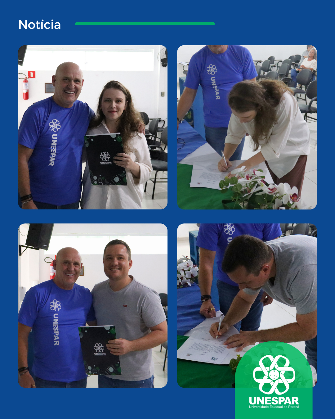 Unespar realiza posse novos coordenadores de cursos do Campus de Paranaguá
